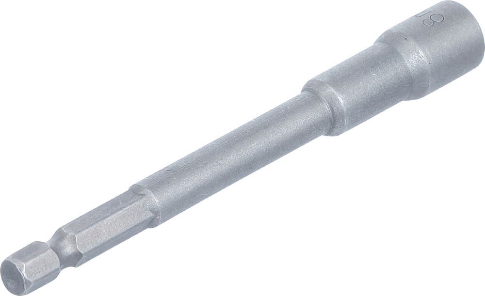 Produktbild Steckschlüssel Einsatz Sechskant extra lang für Bohrmaschinen 8 mm bild 3